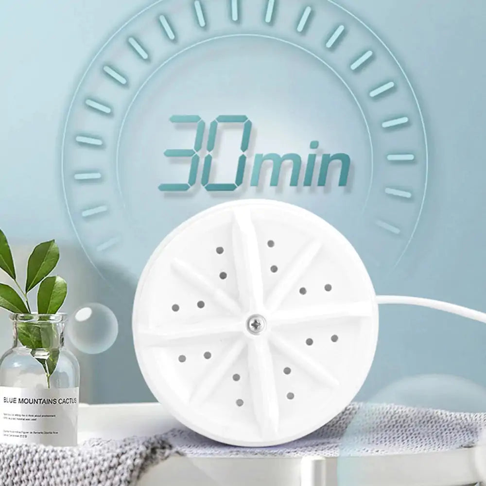 Portable Mini Ultrasonic Washing Machine